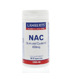 Lamberts N Acetyl Cysteine, 60 capsules