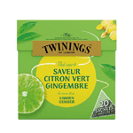 Twinings Groene Thee Limoen Gember, 20 stuks