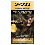 syoss color oleo intense 5-54 licht asbruin haarverf, 1set