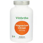 Vitortho Magnesium Citraat 200 Mg, 100 tabletten