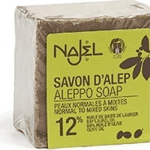 Najel Aleppo Zeep Olijf Olie 12%, 200 gram