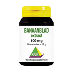 Snp Banaanblad Extract, 60 capsules