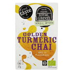 Royal Green Golden Turmeric Chai Bio, 16 stuks