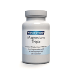 nova vitae magnesium triple citraat bisglycinaat malaat, 180 tabletten