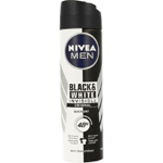 Nivea Men Deodorant Spray Invisible Black & White, 150 ml