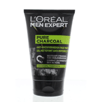 men expert pure charcoal face wash, 100 ml