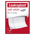 Leukoplast Soft White 8 X 10 Cm, 10 stuks