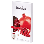 Bolsius True Scents Waxmelts Pomegranate, 6 stuks