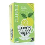 Clipper Green Tea Lemon Bio, 20 stuks