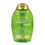 ogx extra strength shampoo refr scalp & tea tree mint, 385 ml