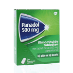 panadol glad 500 mg, 20 tabletten