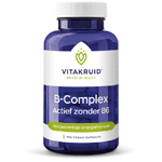 vitakruid b-complex actief zonder b6, 90 veg. capsules