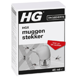 Hg X Muggenstekker, 1 stuks