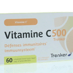 Trenker Vitamine C 500 Mg, 60 Zuig tabletten