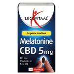 lucovitaal melatonine cbd 5mg, 30 capsules