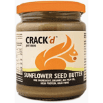Crack'd Zonnebloempasta Organic Bio, 250 gram