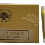 Green Tree Geurkaars Delightful Jasmine Votive, 55 gram