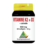 Snp Vitamine K2 D3 Zalmolie, 60 capsules