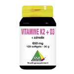 Snp Vitamine K2 D3 Zalmolie, 120 capsules