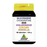 Snp Glucosamine Chondro Msm Hyaluron Curcum Boswellia, 90 tabletten