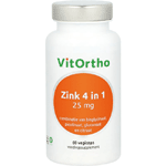 vitortho zink 4 in 1, 60 veg. capsules