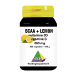 Snp Bcaa Lemon Vitamine D3 Vitamine C 500 Mg, 300 capsules