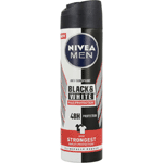Nivea Men Deodorant Spray Black & White Max Protection, 150 ml