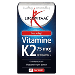 lucovitaal vitamine k2 75mcg, 60 capsules