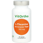 vitortho l-theanine uit groene thee 100 mg, 60 veg. capsules