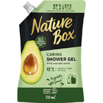 nature box showergel avocado navul, 500 ml
