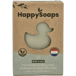 happysoaps baby shampoo & body wash aloe you very much, 80 gram