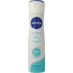 nivea deodorant dry fresh spray female, 150 ml