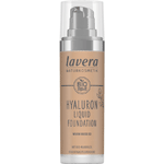 lavera hyaluron liquid foundation warm nude 03 bio, 30 ml