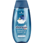schwarzkopf kids blueberry shampoo & showergel, 250 ml
