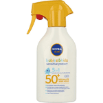 Nivea Sun Kids Sensitive Spray Spf50+, 270 ml
