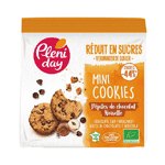 pleniday chocolate chip cookie hazelnoot mini-44%suiker bio, 150 gram