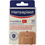 hansaplast flexible xl 5 x 7.2cm, 10 stuks