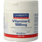 lamberts vitamine c 1000mg & bioflavonoiden, 180 tabletten