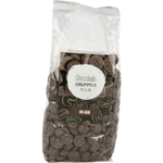 mijnnatuurwinkel chocolade druppels puur, 400 gram