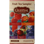 celestial season fruit sampler south tea, 18 stuks
