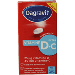 dagravit vitamine d3 25mcg vitamine c, 120k tabletten