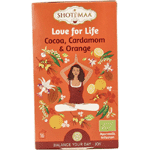 shoti maa love for life cocoa, cardamom & orange bio, 16 stuks