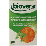 biover geheugen & concentratie, 45 capsules