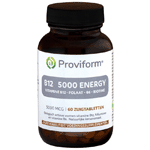 proviform vitamine b12 5000mcg energy, 60 zuig tabletten