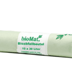 Biomat Wastebag Compostable 30 Liter, 10 stuks
