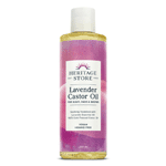 Heritage Store Castor Oil Lavender, 237 ml