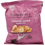 food2smile popped chips barbeque, 25 gram