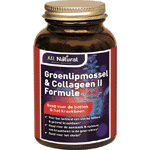 all natural groenlipmossel & collageen ii formule, 60 tabletten