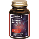 all natural q10 co enzym 30mg, 60 capsules