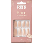 Kiss Bare But Better Nails Nude Drama, 1set